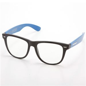 豊天商店 ダテメガネ BS-1670/ブルー(大)