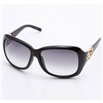 ��2009��ǥ��GUCCI(���å�) ���󥰥饹 ��������ե��åƥ��� 3044F-D28/LF���֥�å�