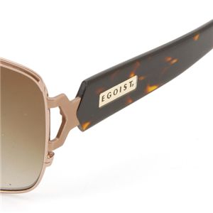 EGOIST(エゴイスト) サングラス 1013-2/1013・グリーングラデーション×ピンクゴールド&ベッコウ