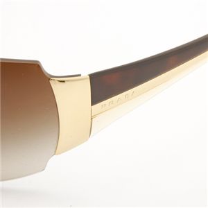 PRADA(プラダ) サングラス 54GSA-5AK/2Z1/ブラウングラデーション×ゴールド(ベッコウ&クリア)