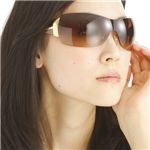 PRADA(プラダ) サングラス 54GSA-5AK/2Z1/ブラウングラデーション×ゴールド(ベッコウ&クリア)