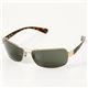 RAYBAN(レイバン) サングラス ガラスレンズ 3379-001/ダークグリーン×ゴールド&ベッコウ