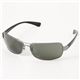 RAYBAN(レイバン) サングラス ガラスレンズ 3379-014/51/ダークグリーン×ガンメタル&ブラック