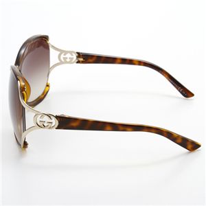 GUCCI(�O�b�`) �T���O���X 3116K-791/CC/�u���E���O���f�[�V����&times;�x�b�R�E&�S�[���h