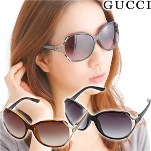 GUCCI(�O�b�`) �T���O���X 3116K-791/CC/�u���E���O���f�[�V����&times;�x�b�R�E&�S�[���h