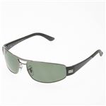 RayBan（レイバン） サングラス 3395-004／9A ダークグリーンスモーク&times;ガンメタル＆ブラックの詳細ページへ