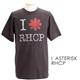 RED HOT CHILI PEPPERS オフィシャルTシャツ I　ASTERISK　RHCP L