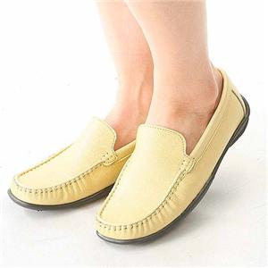 Nanohana サブリナドライビングシューズ 0615 イエロー 23.5ｃｍ