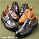Jhon Mckay �g���f�B�V���i�� ���U�[�r�W�l�X�V���[�Y 1204 ���[�t�@�[�^�u���b�N 26.0
