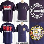 米国着用禁止Tシャツ ボストン消防隊 M