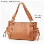 Roberta di Camerino バッグ R-9/ショルダー BROWN