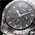 Charles Vogele  クロノグラフ　CV-7871-3／ブラック