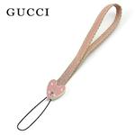 GUCCI ストラップ 153231 H1DOS 8071 ピンク×ゴールドベージュ