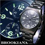 BROOKIANA(ubLA[i) NmOt BA1627BK/GR  BLACK NIGHTHAWK 3HJvZKXCgVXe