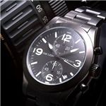 BROOKIANA(�֥�å�������) �����Υ���� BA1627BK/GR  BLACK NIGHTHAWK 3H���ץ��륬���饤�ȥ����ƥ�