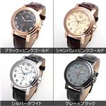 Salvatore Marra(�T���o�g�[���}�[��) �g���v���W�����s���O�Z�R���h ���U�[�E�H�b�` SM-8001 �V�����p���~�s���N�S�[���h