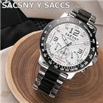 SACSNY Y�fSACCS(�T�N�X�j�[ �C�U�b�N) �N���m�O���t �u���X�E�H�b�` SY-15019-WH�^���E���h�E�z���C�g