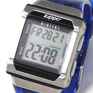ZIPPO レディース デジタルウォッチ ZI-012PB/ブルー