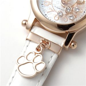 Alessandra Ollaレディース クマフェイス型チャーム入り ウォッチ