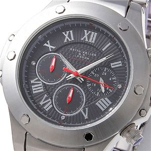 KEITH VALLER サマーメンズブレスウォッチ KV-K13:BK/ブラック