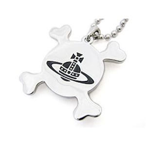 Vivienne Westwood(ヴィヴィアン ウエストウッド) ペンダント クロスボーン ブラック×シルバー