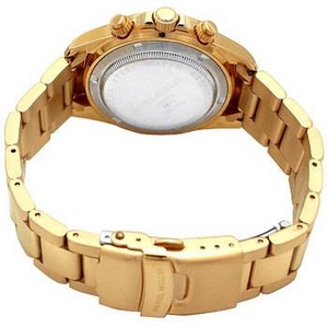 DANIEL MULLER(ダニエルミュラー) メンズウォッチ クロノグラフ DM-2002BK ピンクゴールド×ブラック