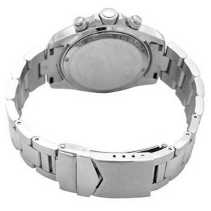 DANIEL MULLER(ダニエルミュラー) ステンレス メンズウォッチ クロノグラフ ステンレス DM-1001WH ホワイト