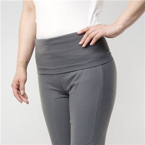 パーフェクトスリムパンツ スーパーストレッチ グレー Mサイズ (股下75cm)