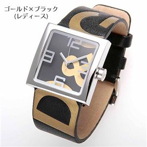 手元のセンスアップ!D&G ANDY レザーウォッチ