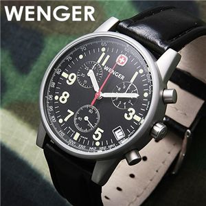 WENGER(ウェンガー) 腕時計 クロノ 70725 替えベルト付き