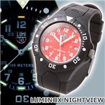 LUMINOX(ルミノックス) NIGHTVIEW ラバーウォッチ レッド