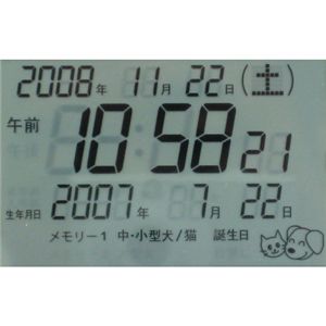 PET CARE CLOCK(犬・ネコ用)