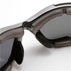 Cool Bikers 偏光レンズ サングラス CB7000-2NEW スモーク×マットシルバー