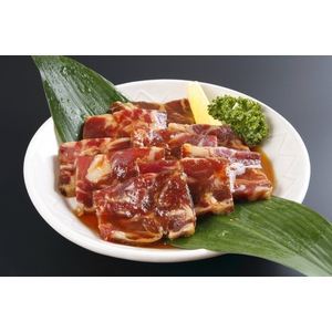 【2012年2月29日まで ハンバーグ2個おまけ付き】亀山社中 タレ漬け厚切りカルビ900g