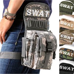 アメリカ SWAT部隊 レッグポーチ　BP040NN グレー系カモ
