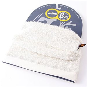 スペイン製『BUFF』撥水透湿POLARTEC使用多目的ヘッドスカーフ オフホワイト