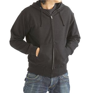 スウェットフルジップパーカー ブラック Sサイズサイズ