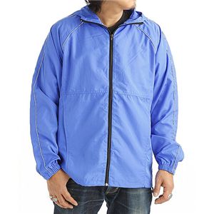 ハイクオリティタフターマウンテンパーカー ブルー XLサイズサイズ