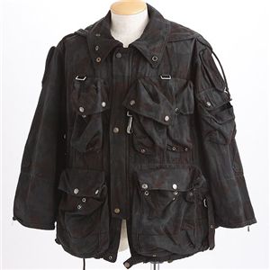 スイス軍放出アルペンカモマウンテンジャケットデットストック ブラック M