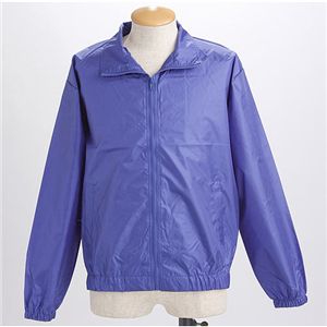 フルジップウィンドーブレーカーブルゾン ブルー F(L)