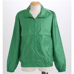 フルジップウィンドーブレーカーブルゾン グリーン F(L)