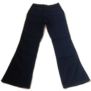 ブーツカット ストレッチデニム美脚パンツ ブルー 70
