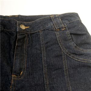 ブーツカット ストレッチデニム美脚パンツ ダークネイビー 70