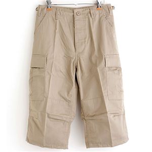 アメリカ軍BDUクロップドカーゴパンツ カーキ XL