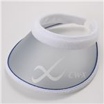 CW-X UVカット差込型バイザー ホワイト