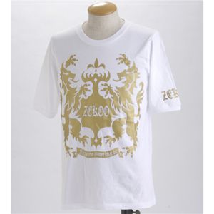 「ZEKOO」5分袖Tシャツ ホワイトM