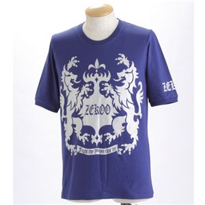 「ZEKOO」5分袖Tシャツ ミッドナイトブルーM