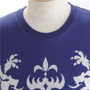 「ZEKOO」5分袖Tシャツ ミッドナイトブルーM