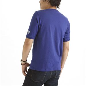 「ZEKOO」5分袖Tシャツ ミッドナイトブルーM