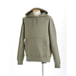 13.5ozヘビーウェイト裏起毛プルパーカー　オリーブグリーン L